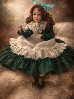 ✨ Ashton-Drake Porcelain Doll “Alexandra” (1994) – Designer Cindy McClure ✨